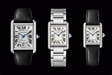 cartier tank must watch dupe|reproduction cartier tank watch.